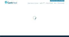 Desktop Screenshot of cartiheal.com